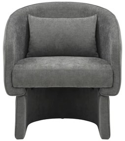 Πολυθρόνα Playmob ύφασμα σε γκρι απόχρωση 69x65x79εκ 69x65x79 εκ.