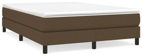 ΠΛΑΙΣΙΟ ΚΡΕΒΑΤΙΟΥ BOXSPRING ΣΚΟΥΡΟ ΚΑΦΕ 140X190 ΕΚ. ΥΦΑΣΜΑΤΙΝΟ 3120511