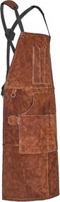 VEVOR Leather Welding Work Apron Heavy Duty Cowhide Heat Resistant Welding Apron