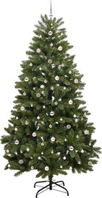 vidaXL Τεχνητό Χριστουγεννιάτικο Δέντρο 270 cm 300 LED Θερμό λευκό