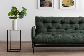 Τριθέσιος Καναπές Κρεβάτι Πράσινο ZIVAL 82x200x92