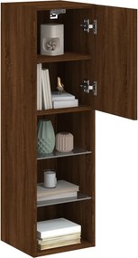 vidaXL Σετ επίπλου τηλεόρασης Medium Brown Oak
