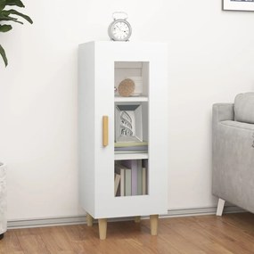vidaXL Ντουλάπι Λευκό 34,5 x 34 x 90 εκ. από Επεξεργασμένο Ξύλο