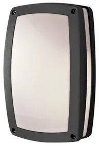 Απλίκα Φωτιστικό Τοίχου E27 2x18 IP54 Γκρι Cube II HI5612GDS ACA-HI5612GDS-Γκρι HI5612GDS