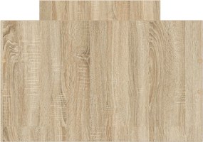 vidaXL Σκελετός Κρεβατιού με συρτάρι Sonoma Δρυς Επεξεργασμένο Ξύλο