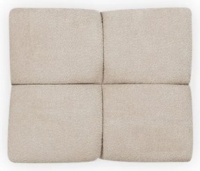 Πουφ Magna Mini/ Κρεμ/70x44x70 BOG443
