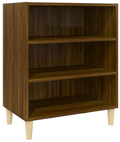 vidaXL Ραφιέρα Καφέ Δρυς 57 x 35 x 70 εκ. από Μοριοσανίδα