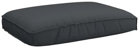 vidaXL μαξιλάρι παλετών  για κάθισμα Μαύρο 120x80x12 εκ. ύφασμα οξφόρδη