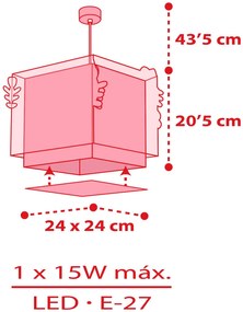 Φωτιστικό οροφής Ango Hello Kitty