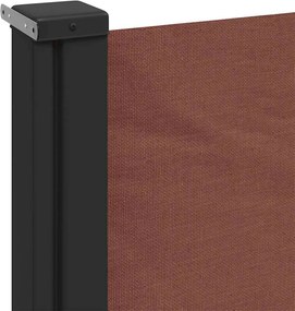 vidaXL Σκίαστρο Πλαϊνό Συρόμενο Καφέ 160 x 500 εκ.