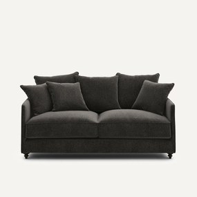 Συμπαγής καναπές-κρεβάτι βελούδο chenille Lazare