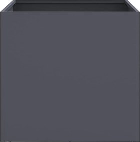 vidaXL Ζαρντινιέρα Ανθρακί 42x40x39 εκ. από Χάλυβα