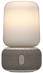 Φορητό Ηχείο Bluetooth Με Φως Led aLOOMI 17-KFWT17 15,5x15,5x21,8cm Grey Kreafunk