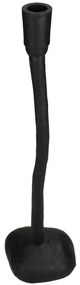Κηροπήγιο ArteLibre Μαύρο Αλουμίνιο 13x12x42cm