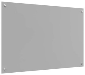vidaXL Πίσω Πάνελ Κουζίνας Ανοιχτό γκρι 90 x 60 x 0.6 εκ.