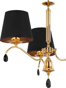 Κρεμαστό Πολύφωτο Egida Φ74cm 3XE27 Χρυσό