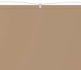 vidaXL Τέντα Κάθετη Taupe 250 x 360 εκ. από Ύφασμα Oxford