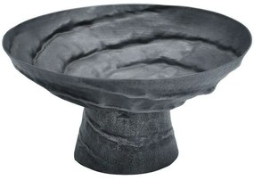 Διακοσμητική Πιατέλα 939-124-012 26x18cm Grey Aluminium