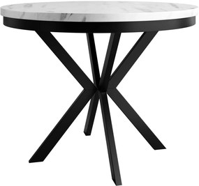 Τραπέζι Edder 100 επεκτεινόμενο-Λευκό Μάρμαρο