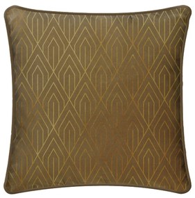 FAMA ΔΙΑΚΟΣΜΗΤΙΚΟ ΜΑΞΙΛΑΡΙ POLYESTER CARAMEL ΧΡΥΣΟ 45x45cm - 025331