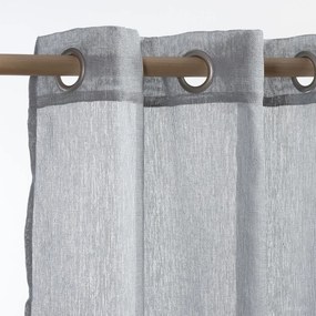 Κουρτίνα (140x265) Με Τρουκς Nef-Nef Homeware Monique Γκρι