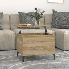VidaXL Τραπεζάκι Σαλονιού Sonoma Δρυς 60x44,5x45εκ. Επεξεργασμένο Ξύλο