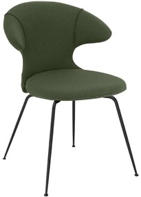 Καρέκλα Τραπεζαρίας Time Flies Horizons S 590-05C5901-3 57x59x83cm Green-Black Umage Steel,Polyester