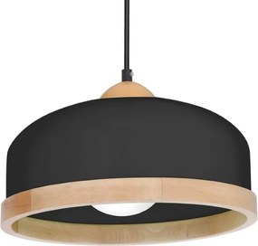 Κρεμαστό Φωτιστικό Studio Ø32cm Μαύρο