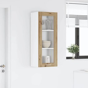 vidaXL Κρεμαστό ντουλάπι Artisan Oak 40 x 31 x 100 εκ.