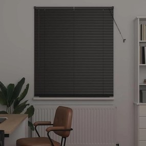 vidaXL Ρολό Παραθύρου με κουρτίνες Άλλο Μαύρο 80 x 130 εκ Αλουμίνιο