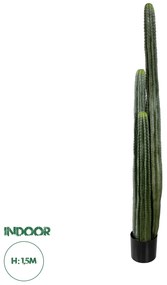 20122 GloboStar® Artificial Garden CARNEGIEA CACTUS 20122 Τεχνητό Διακοσμητικό Φυτό Κάκτος Σαγκουάρο Υ150cm