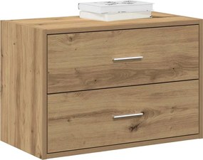 vidaXL Ντουλάπι με 2 συρτάρια Αρτισιανή Δρυς 60x31x40 εκ. Επεξ. Ξύλο