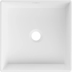 Mexen Goya νιπτήρας επιτραπέζιος 35 x 35 cm, λευκός - 22183500