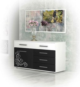 Τουαλέτα με ΔΩΡΟ καθρέφτη, Velizara, 100x43x74, Genomax  12814-32243