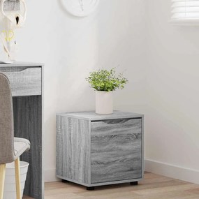 vidaXL Ντουλάπι Μπάνιου Γκρίζο Σονομα 40,5 x 40 x 44 εκ