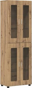 vidaXL Σετ επίπλου τηλεόρασης FLORIN 3 pcs Artisan Oak