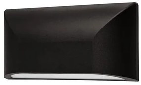 Απλίκα LED Εξωτερικού Χώρου Eurolamp 145-52075 Black