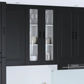 Ντουλάπα Κουζίνας Μαύρο 60 x 31 x 100 εκ. Επεξεργασμένο ξύλο