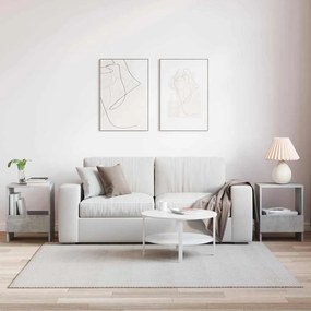 vidaXL Ράφι Περιοδικών 2 pcs Σκυρόδεμα Γκρι 35 x 30 x 45 εκ.