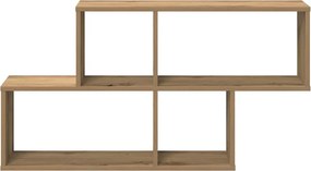 vidaXL Ράφι Τοίχου για Τεχνίτης Δρυς 100x18x53 εκ. Μοριοσανίδα
