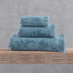 Πετσέτες Sienna (Σετ 3τμχ) Denim Ρυθμός Σετ Πετσέτες 75x150cm 100% Βαμβάκι