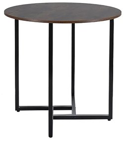 STÓŁ ALTO II BRĄZ RUSTYKALNY/CZARNY FI80 DIOMMI-80-3511