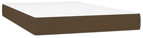 ΚΡΕΒΑΤΙ BOXSPRING ΜΕ ΣΤΡΩΜΑ ΣΚΟΥΡΟ ΚΑΦΕ 120X200 ΕΚ. ΥΦΑΣΜΑΤΙΝΟ 3141924