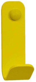 Άγκιστρο Μπάνιου Μονό 15-603 5x5x13cm Matte Yellow Pam&amp;Co Stainless Steel