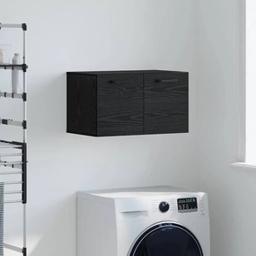 vidaXL Ντουλάπα Τοίχου Μαύρη δρυς 60 x 36.5 x 35 cm Επεξεργασμένο ξύλο