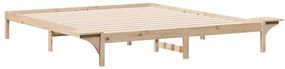 vidaXL Κρεβατοκάμαρα με Πλαϊνά Τραπέζια Φυσικό 180 x 210 cm
