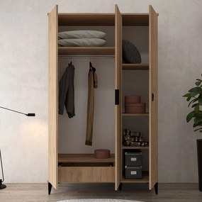 Ντουλάπα Sapphire Δρυς GRITRE 123x52x12