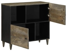 vidaXL Sideboard 80x33x75 cm μασίφ ξύλο Mango