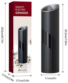 Ηλεκτρικός μύλος μπαχαρικών - Gravity Electric Grinder