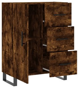 vidaXL Ντουλάπι Καπνιστή Δρυς 69,5 x 34 x 90 εκ. Επεξεργασμένο Ξύλο